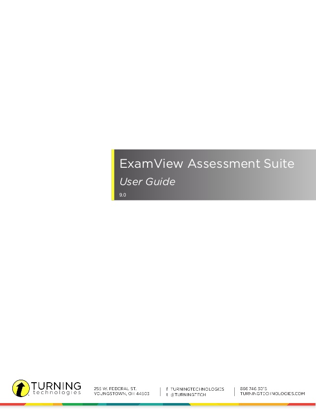 examview assessment suite version 8.1